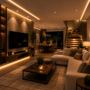 Projeto de iluminação da casa